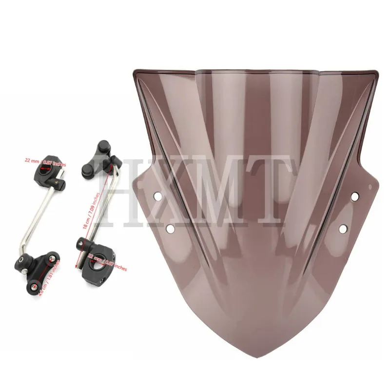 Nuovo Per Modelli Yamaha Cruisers E Standard As V-Max Vmax 1200 V Star 650 Custom Stryker Moto Parabrezza Parabrezza 1969-2015