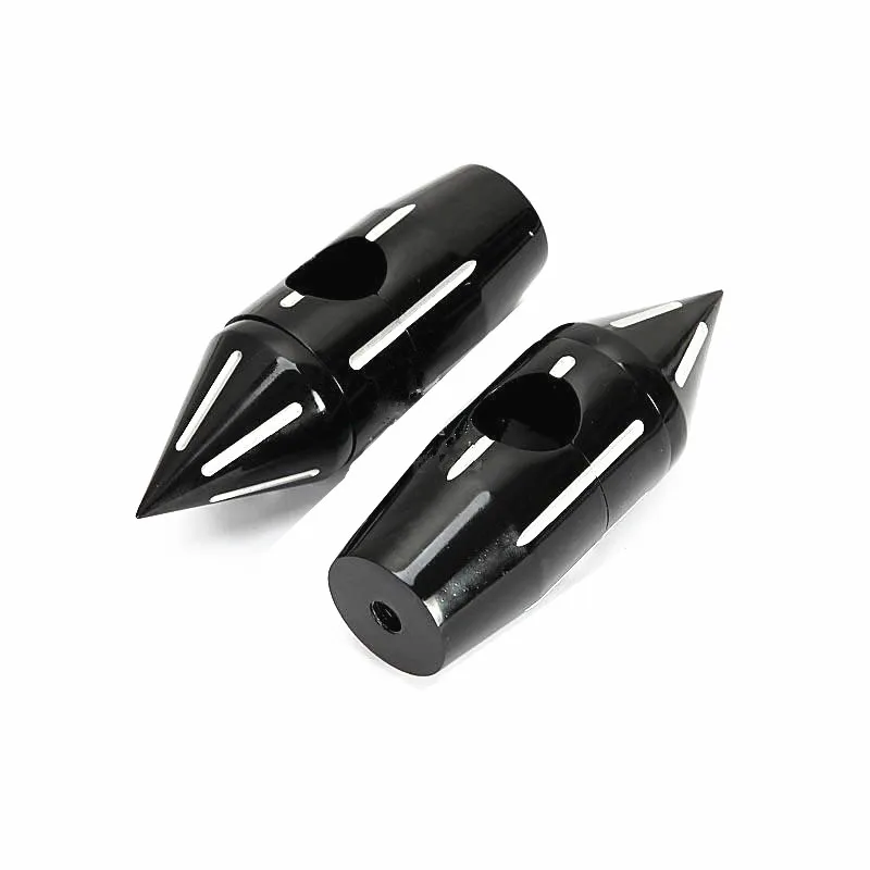 5.25 "Nero Spike Moto 1" 25 Millimetri Manubrio Riser Per Harley Yamaha V-Star 650 Yamaha V-Star 650 Suzuki Boulevard