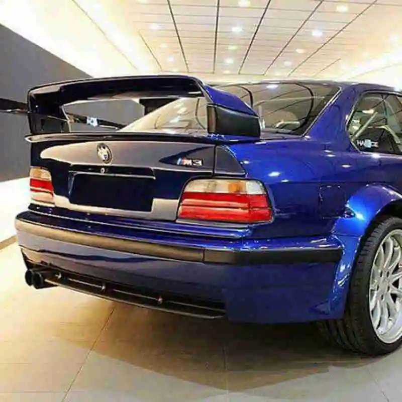 Per Bmw E36 M3 Spoiler 1990-2000 Bmw Serie M3 Spoiler Con Materiale Plastico Abs Leggero Spoiler Non Verniciato Per Bmw E36 M3 Spoiler