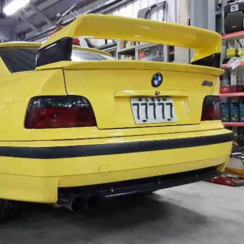 Per Bmw E36 M3 Spoiler 1990-2000 Bmw Serie M3 Spoiler Con Materiale Plastico Abs Leggero Spoiler Non Verniciato Per Bmw E36 M3 Spoiler