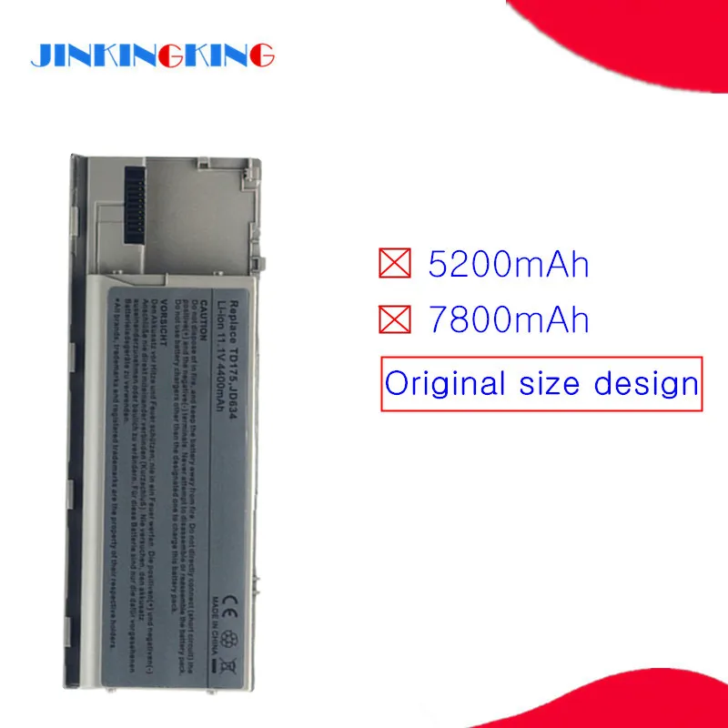 Batteria Del Computer Portatile Per Dell Latitude D620 D630 D630 M2300 Td117 Td175 Tg226 Ud088
