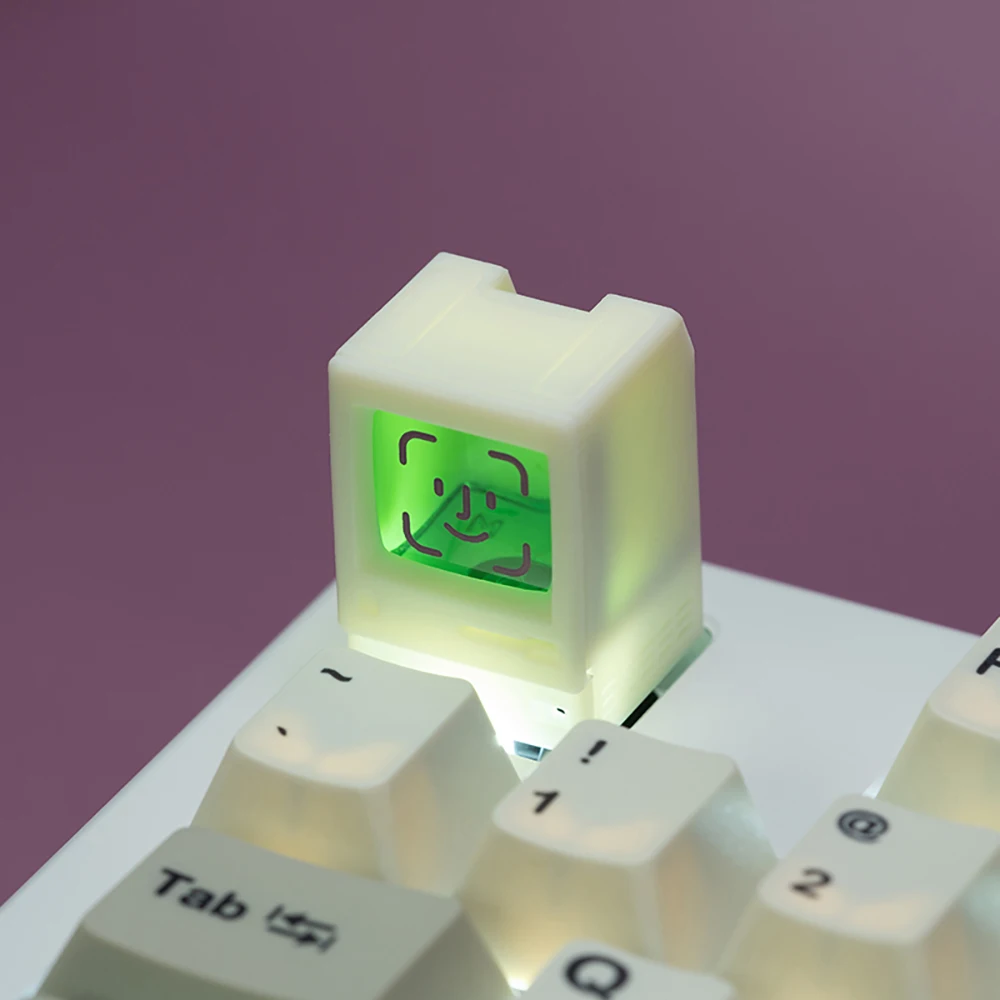 Mac Macintosh Classic Retro Game Keycaps Tastiera Per Meccanico Cute Key Cap Suit Button Personalizzato Abs Keycap Per Switch