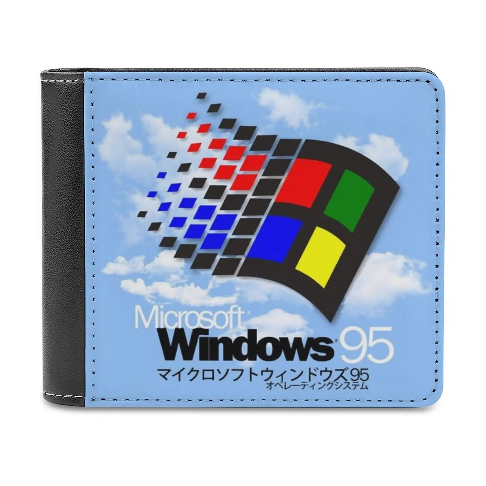 Windows 95 Portafogli Da Uomo Portafogli Portafogli Nuovo Design Prezzo Dollaro Top Portafoglio In Pelle Da Uomo Blank Banshee Blank Banshee Macintosh