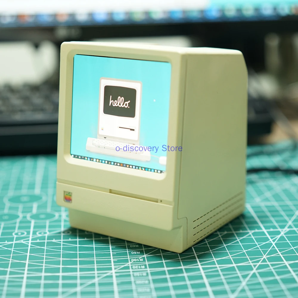 3.8 Pollici 1200*1080 Retro Small Tv Macintosh Macintosh Replica Computer Sub Screen