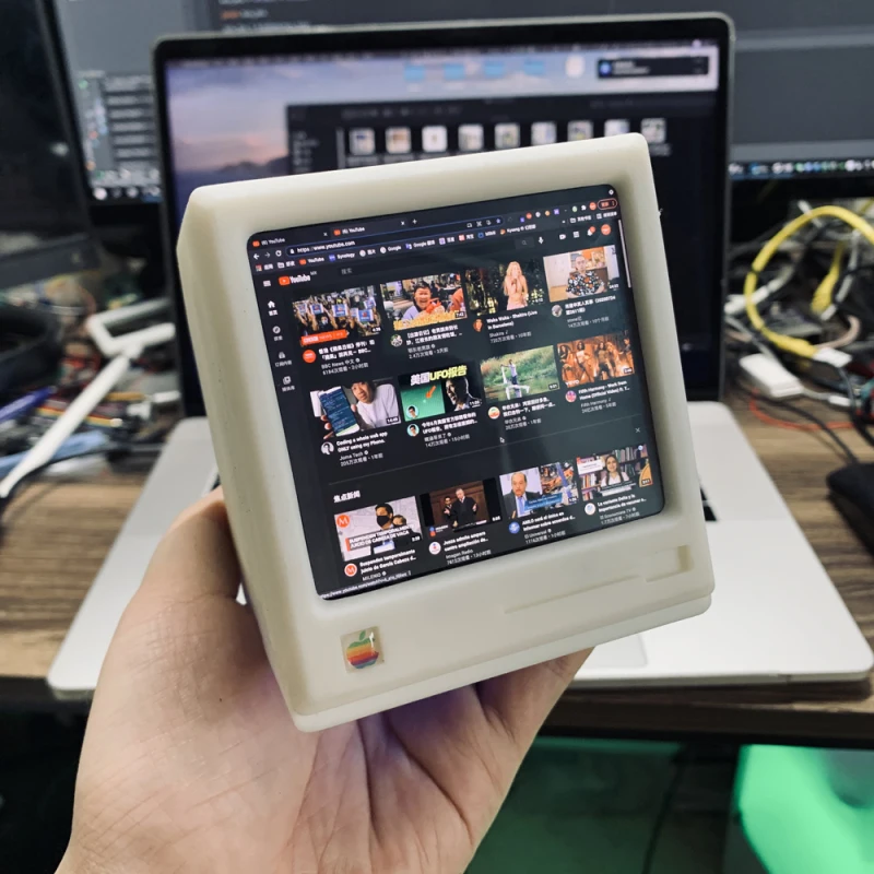 Viewedge Mini Tv, Computer Retrò Macintosh, Schermo Secondario, Display Esterno