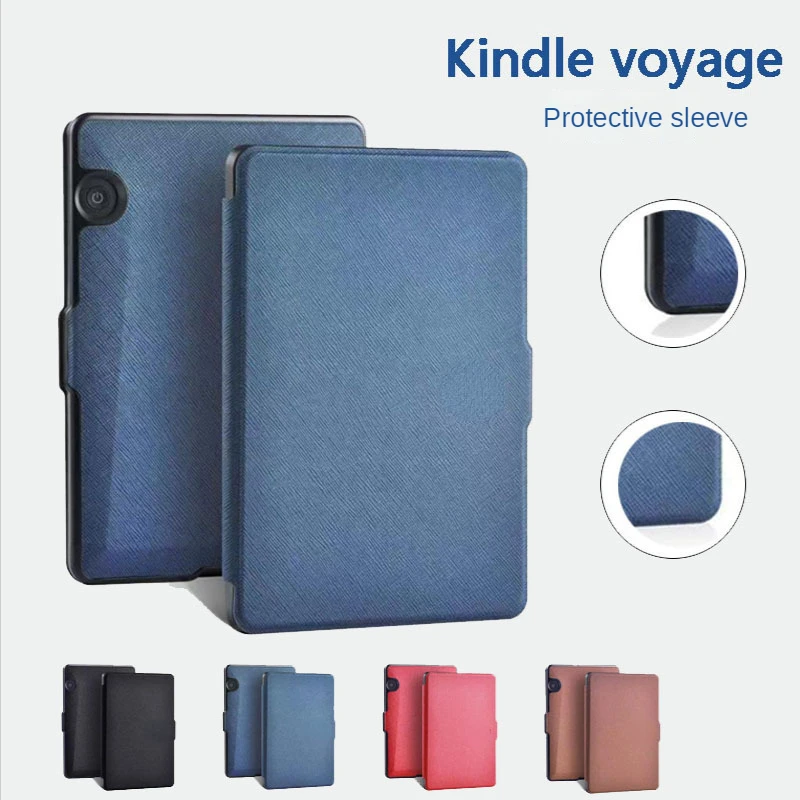 Per Kindle Voyage 1499 Guscio Protettivo Sottile Per Kindle Voyage Pu Leather Ebook Reader Cover1948 Adatto Solo Per Kindle Voyage E-Reader