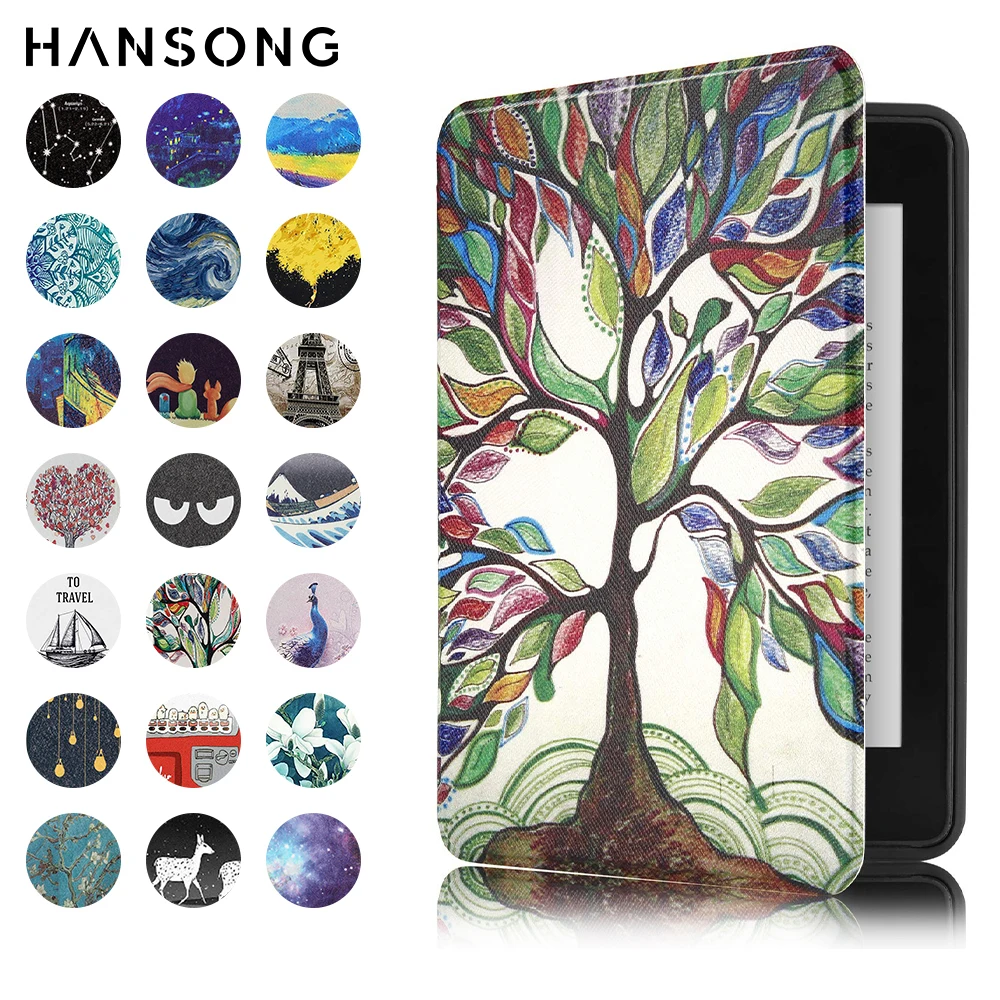 Kindle Case Per Il 2021 11Th All New Magnetic Smart Case Per Kindle 10Th Generation Printing Cover Per Kindle Paperwhite 6Th 7Th