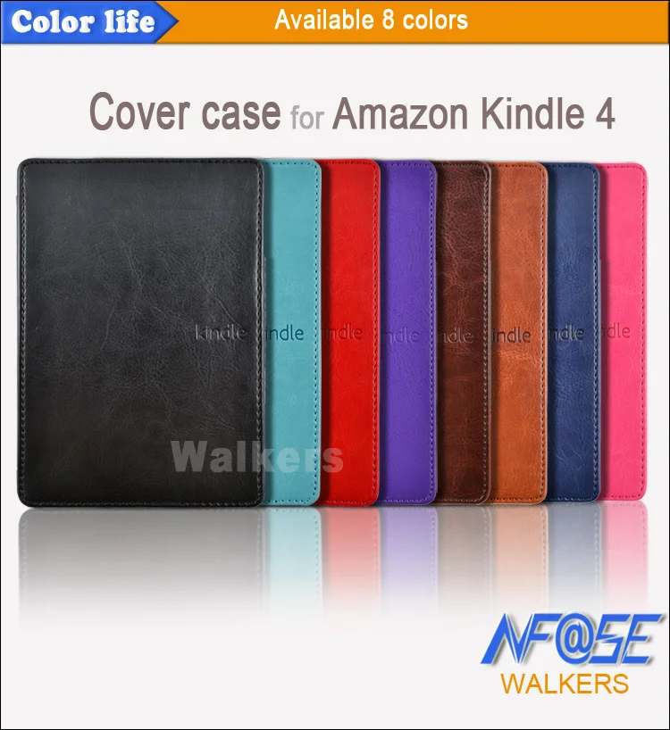 Per Kindle 4 5 Custodia, Cover Sottile Per Kindle 5 Auto Sleep Pelle Funda Per Kindle 4 2012 Ereader Guscio Protettivo