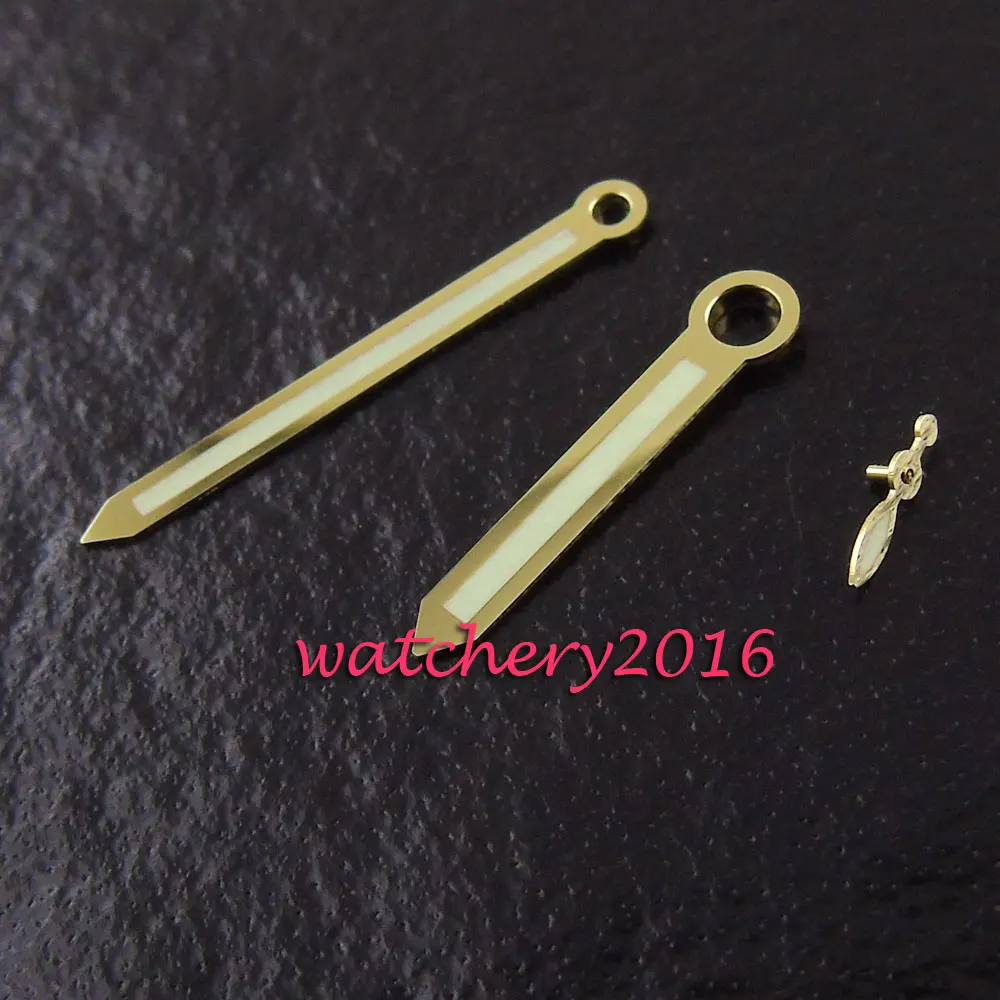 Nuove Lancette Gialle Dorate Per Lancette Dell'Orologio Unitas Eta 6497 6498 St 3600 3620