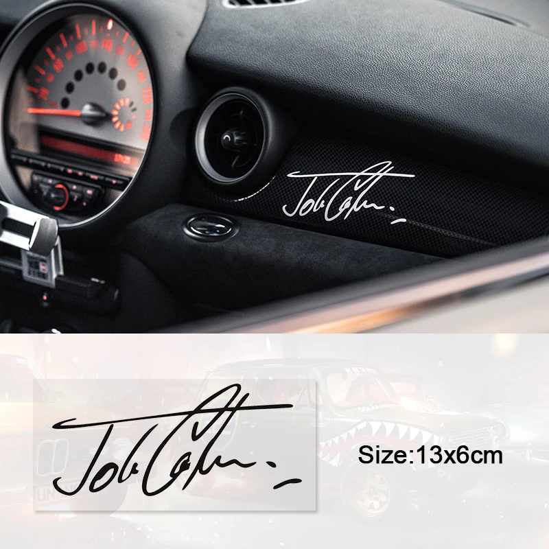Per Mini Cooper Sticker Jcw Adesivi Adesivo Mini Cooper F56 R55 R56 R60 R61 F54 F55 F56 F60 Countryman Accessori Decorazione