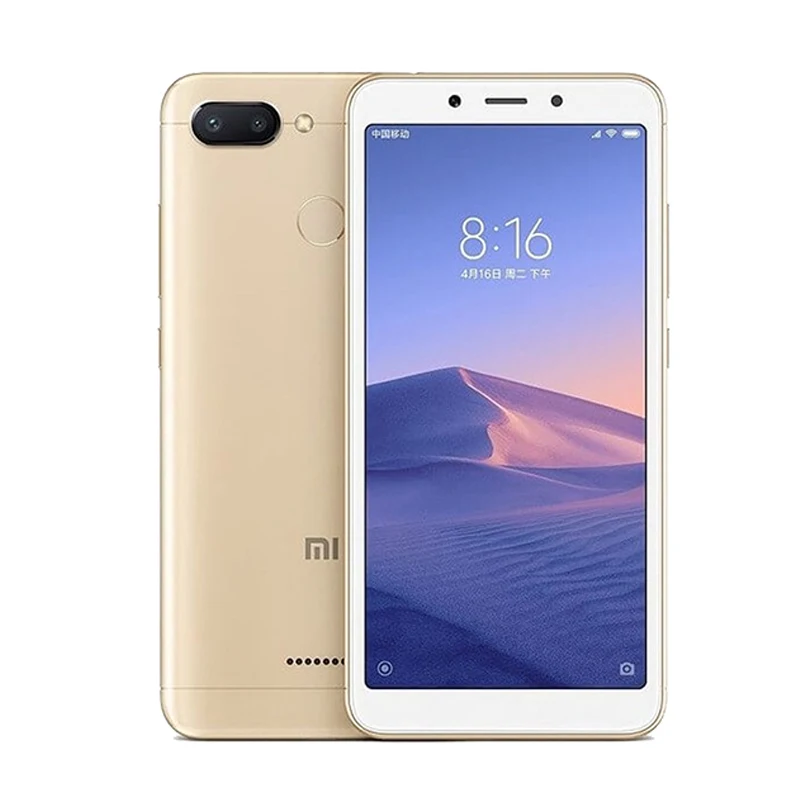 Xiaomi Redmi 6A Celular Google Play Smartphone Android Face Unlock Instock 3G 32G