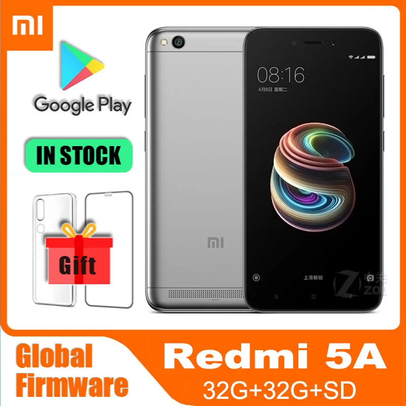 Cellulari Originali Xiaomi Redmi 5A 3G 32G Cellulari Smartphone Cellulari Android Snapdragon