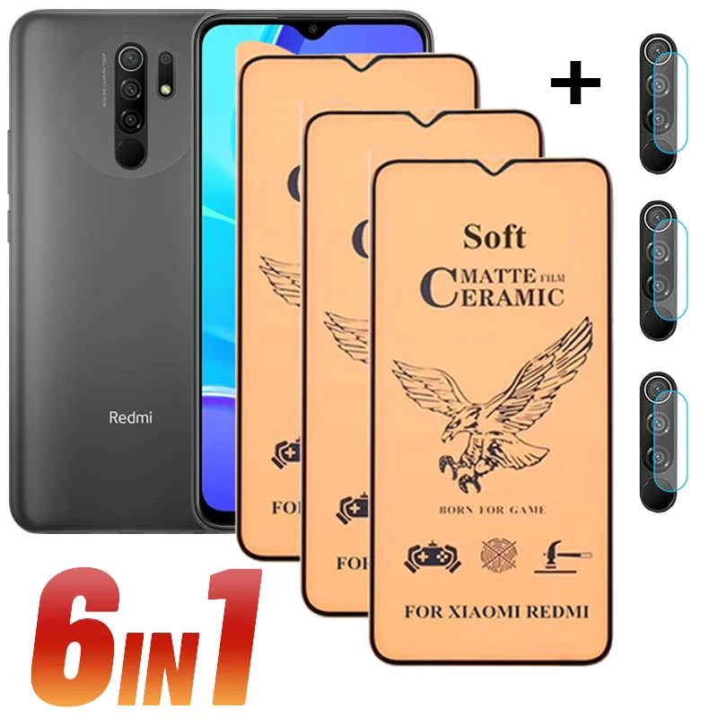 Pellicola Pantalla Redmi 9 Pellicola Opaca Satinata Xiaomi Redmi Note 9 T Pellicola Ceramica Redmi Note 8 9 T 360 Copertura Completa Redmi Note 10 T P