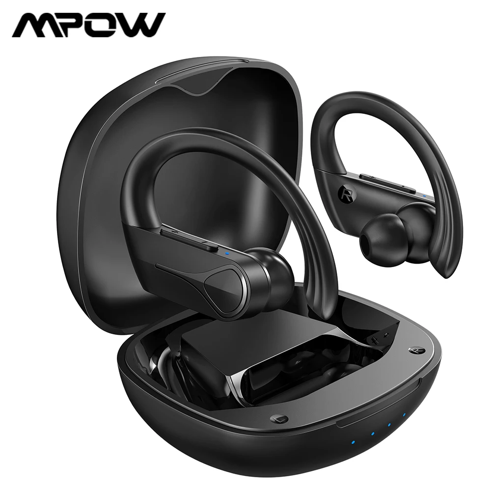 Mpow Flame Solo In Ear Auricolari Wireless Bluetooth 5.0 Ipx7 Auricolari Sportivi Da Corsa Impermeabili Con Microfono Enc Con Cancellazione Del Rumore