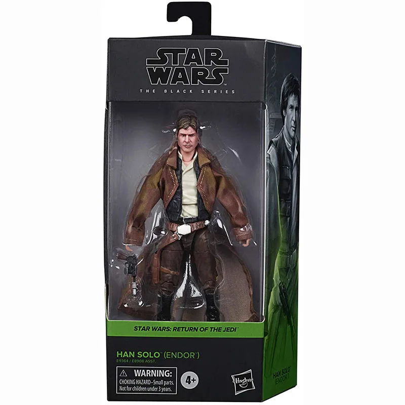 Star Wars The Black Series Han Solo (Endor) Toy 6 Pollici Scale Star Wars: Ritorno Del Jedi Action Figure Da Collezione Giocattoli Per Bambini