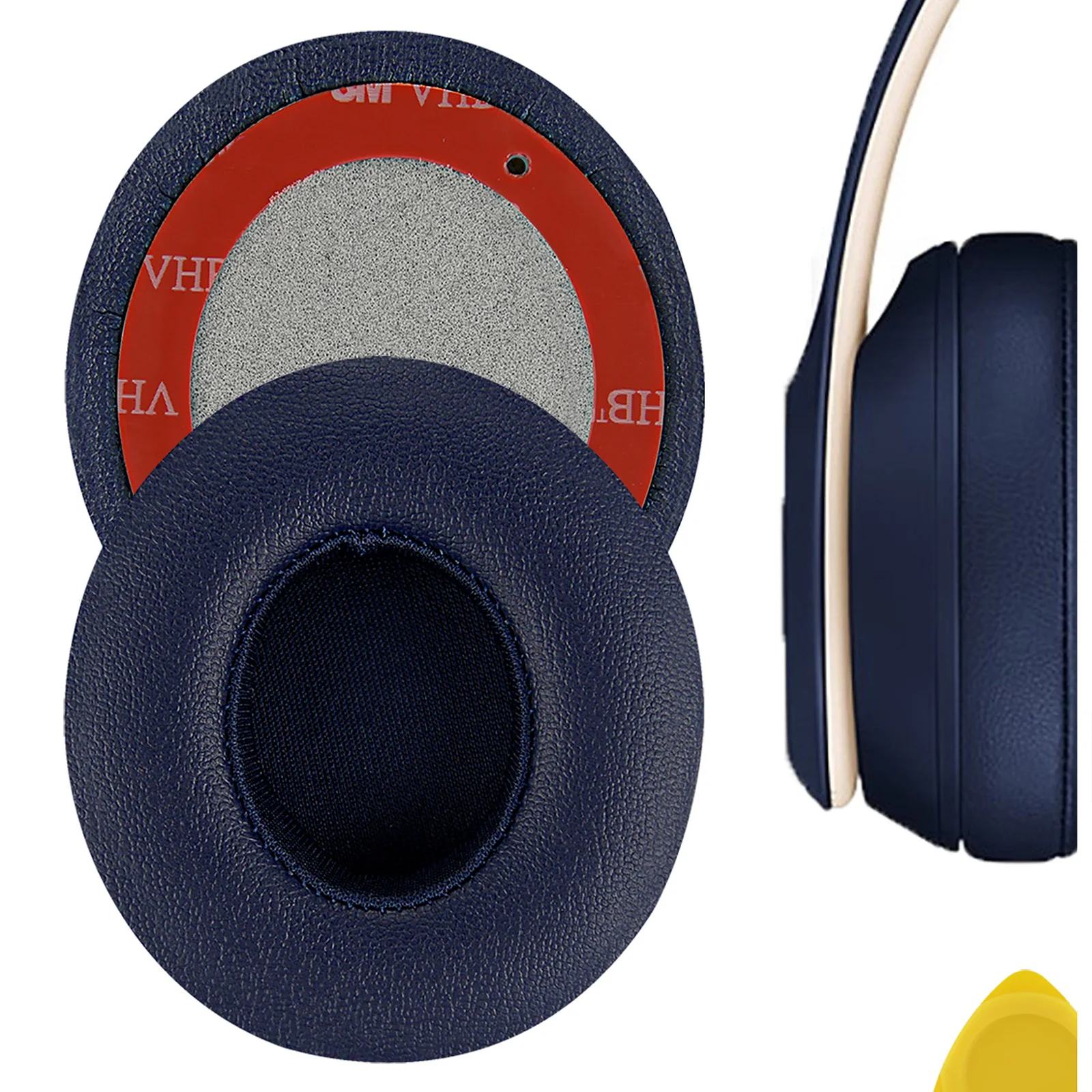 Cuscinetti Auricolari Di Ricambio Geekria Quickfit Per Beats Solo 3 (A1796), Cuffie On-Ear Wireless Solo 3.0