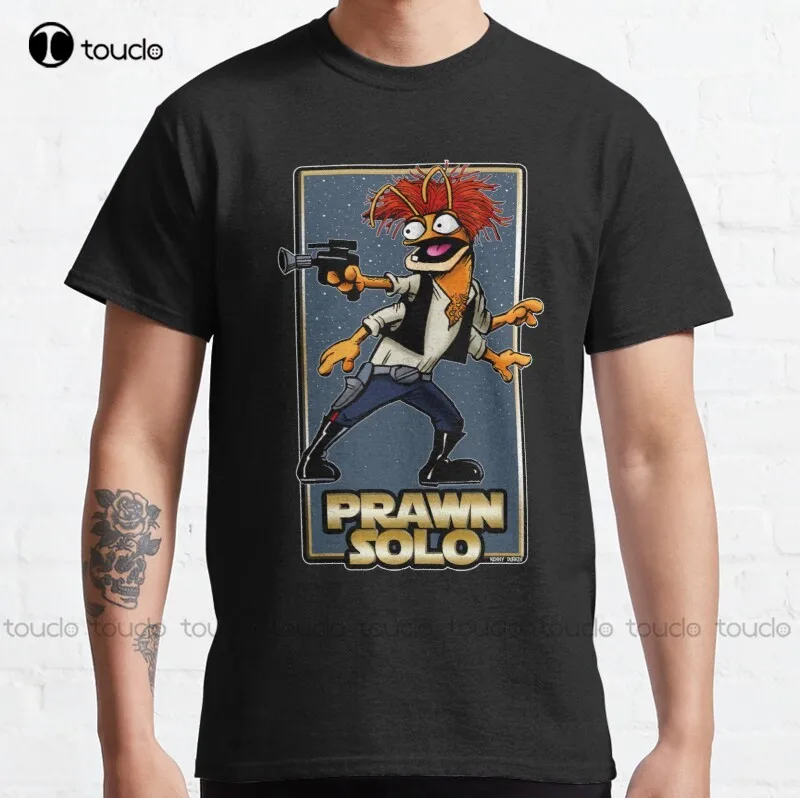 New Prawn Solo Classic T-Shirt T-Shirt In Cotone S-5Xl