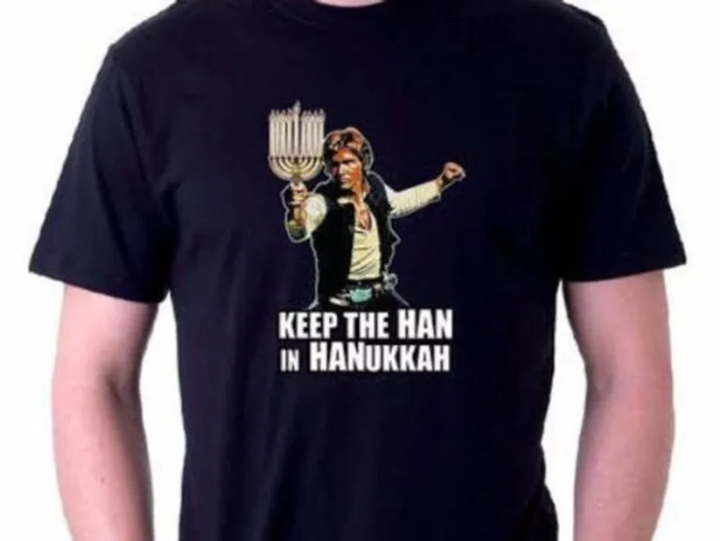 Mantieni L'Han In Hanukkah Shirt Hans Solo Shirt