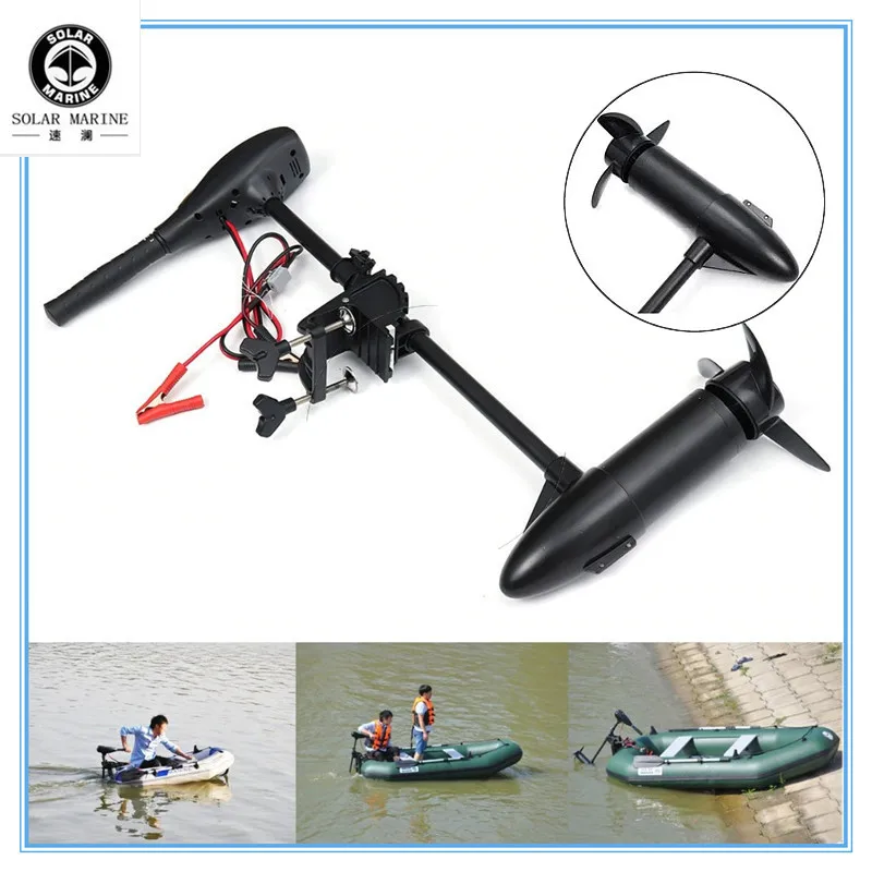 Commercio All'Ingrosso 50 Lbs 12 V 8Km//H Motore Elettrico A Traina Motore Fuoribordo Per Gommone Pesca Kayak Canoa Gommone In Vendita