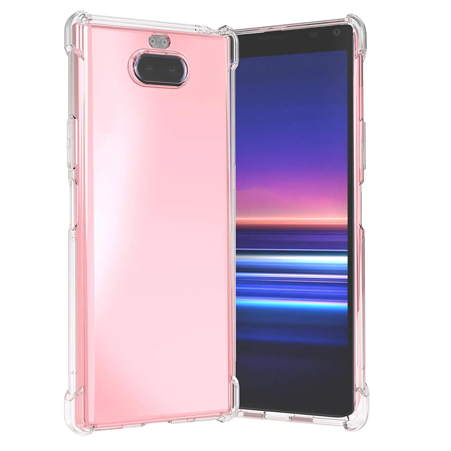 Per Sony Xperia 10 Iii 1 Iii Xperia 5 Ii L4 L3 L2 L1 Xz1 Xz2 Compact Xz2 Xz Premium Xz3 Cover Posteriore In Tpu Sottile Antiurto In Silicone