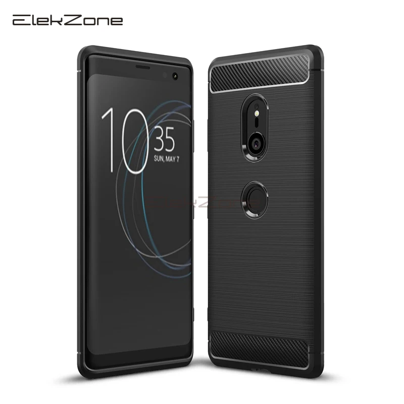 Per Sony Xperia Xz3 Xz1 Xz2 Custodia Premium Cover In Fibra Di Carbonio Custodie Antiurto Per Sony Xperia Xz2 Compact Xz1 Cover Posteriore