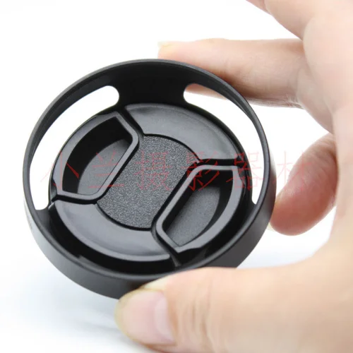 48 Millimetri In Metallo Paraluce + Lens Cap Set Per Canon Canonet Ql17 Giii G3 Macchina Fotografica