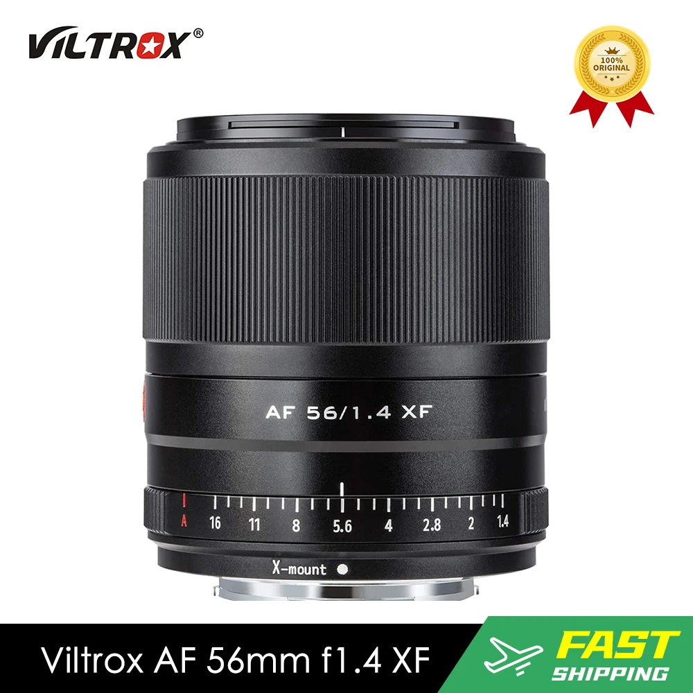 Viltrox Af 56Mm F1.4 56/1.4 Xf Autofocus Portrait Prime Lens Per Fotocamera Mirrorless Fujifilm X Mount Xt30 Xt4 X-Pro3 Xt200 X-A1