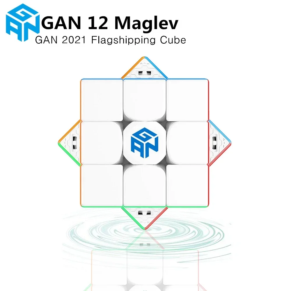 [Picube] Gan 12 Maglev Uv Magnetic Magic Cube 3X3X3 Cubes Stickerless Gan12 Maglev Leap Magneti Puzzle Speed Cubes Gan12Maglev