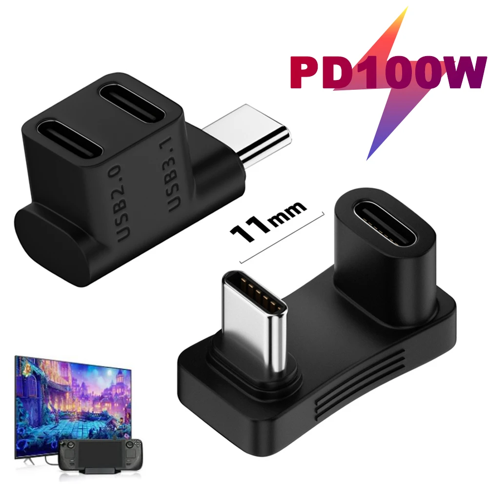 Adattatore Convertitore Usb C Tipo U Da Maschio A Femmina 2 In1 Per Adattatore Usb 3.1 Tipo C Per Piattaforma Vapore Accessori Da Gioco