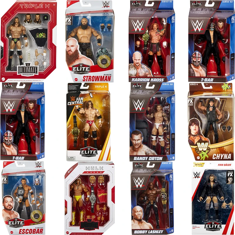 Original Wwe Action Figures Elite Rare Collection Wrestler Figurine Giocattoli Per Ragazzi Aew Figure Set Collezione Regalo Di Compleanno