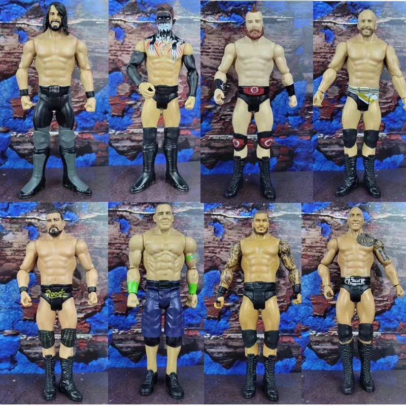 6.5 ''Wwe Aew Action Figures Elite Rare Collection Wrestler Figurine Giocattoli Per Ragazzi Aew Figure Set Collezione Regalo Di Compleanno