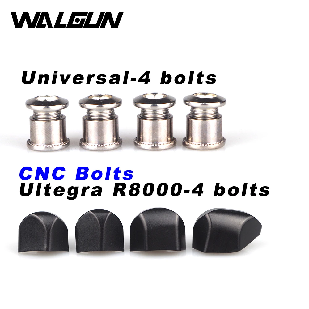 Ultegra R8000 Chainring Cap 4 Bolt Road Bike Chain Ring Cover Crankset Bolt Set Viti