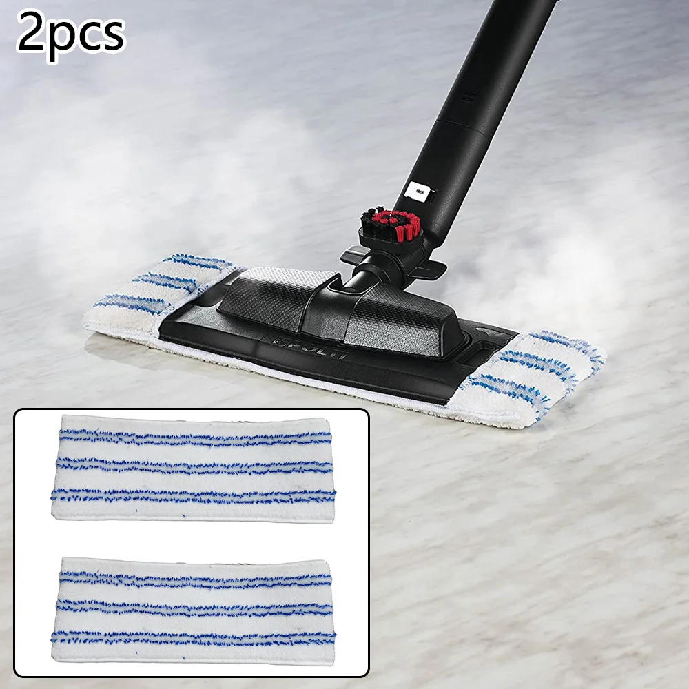 2 Pezzi Panni Per Mocio Per Kit Vaporetto Polti/Spazzola Vaporflexi/Vaporetto Pro / Classic / Eco Pro 3.0 / Vaporetto Eco Pro 3000 Ecc.
