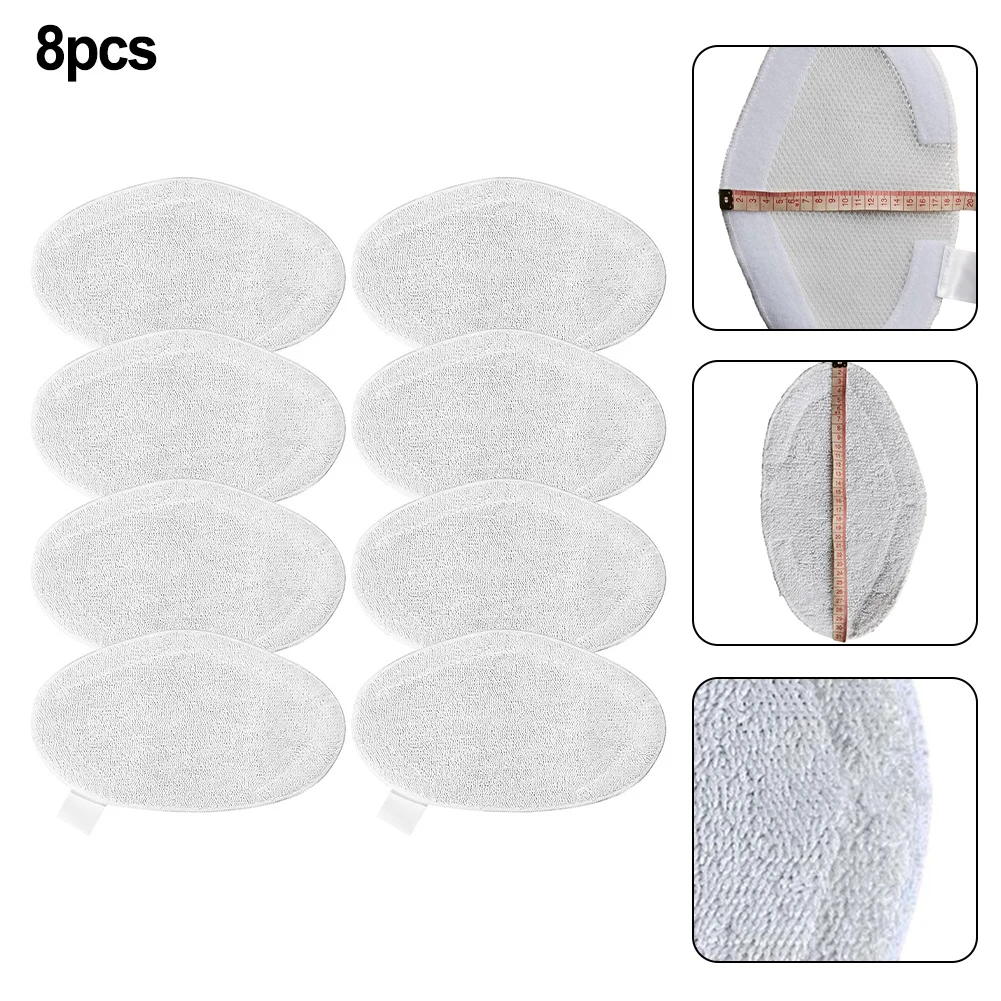 8Pcsmop Panno Pad Steam Mop Testa Vapore Aspirapolvere Pad Sweeper Mop Panno Per Polti Vaporetto Steam Sv440 Paeu0332 Keep Clean