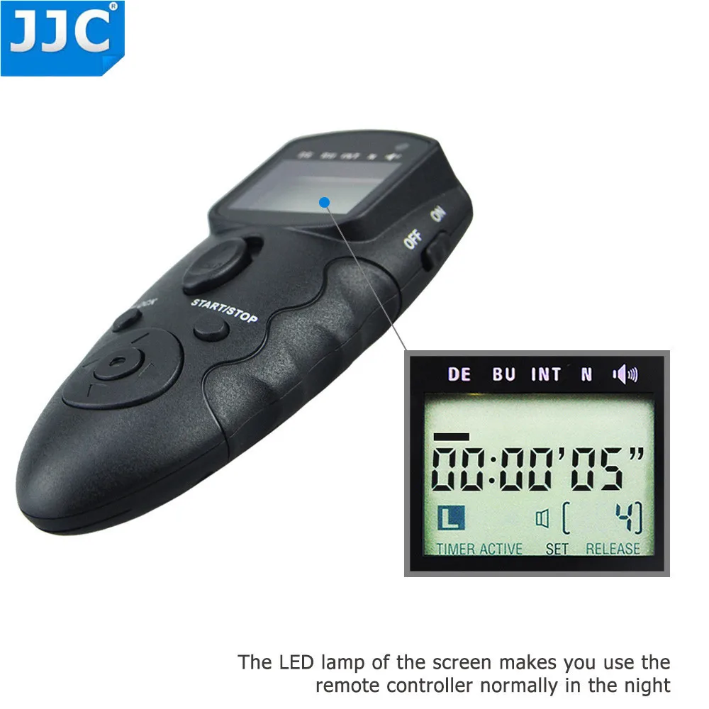 Jjc Dslr Interfaccia Remota Multipla E Ricevitore Ir Timer Per Fotocamera Telecomando A Infrarossi Ir Per Olympus Om-D E-M10 Mark Ii/E-M5 Ii/Pen F