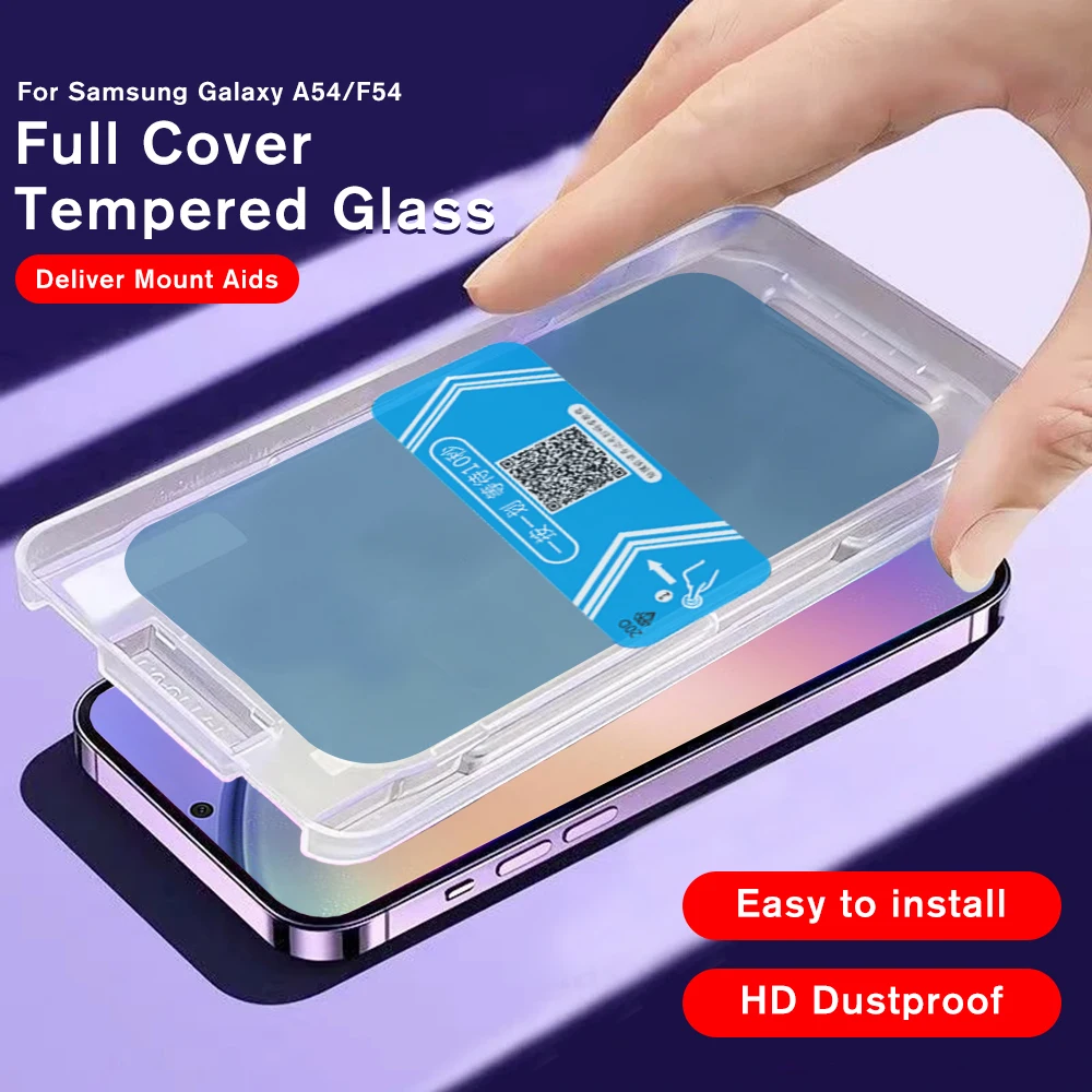Per Samsung Galaxy A54 5G Full Covertempered Glass Screen Protector Per Samsung Galaxy A34 A14 5G A24 A14 4G