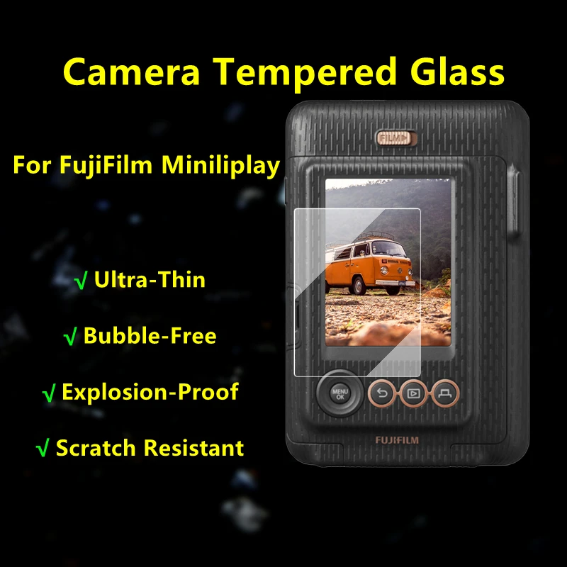 Fuji Fujifilm Instax Mini Liplay Camera Durezza Vetro Temperato Proteggi Schermo Ultra Sottile Per Fujifilm Mini Lipay Camera