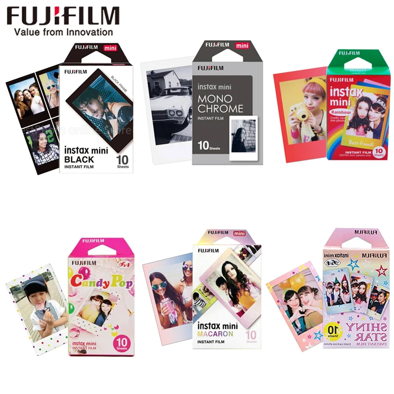 Fuji Mini Film 10 Fogli Fujifilm Instax Mini 11 Pellicola Per Fotocamera Per Fuji Mini 12 9 Instax 70 90 Liplay Classic Instax Film Paper