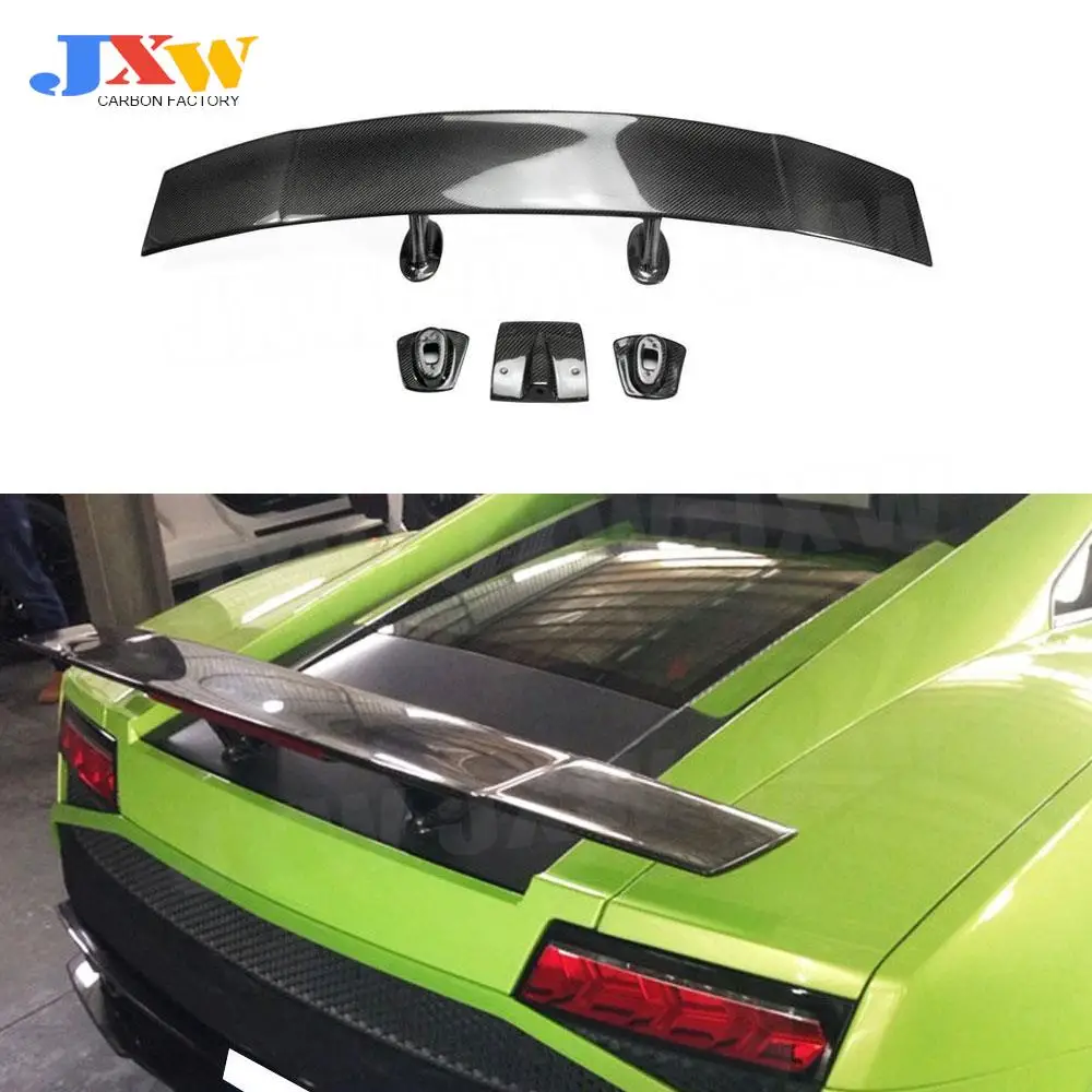 Spoiler Posteriore Per Auto In Fibra Di Carbonio Spoiler Per Ala Posteriore Adatto Per Lamborghini Gallardo Lp550 Lp550 Lp560 2004-2012 Frp Bagagliaio