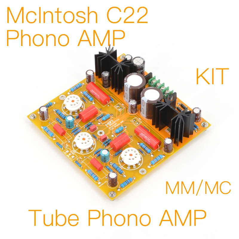 Mofi-Mcintosh C22 Phono Amplificatore (Mm/Mc-Riaa) Kit Fai Da Te E Scheda Finita