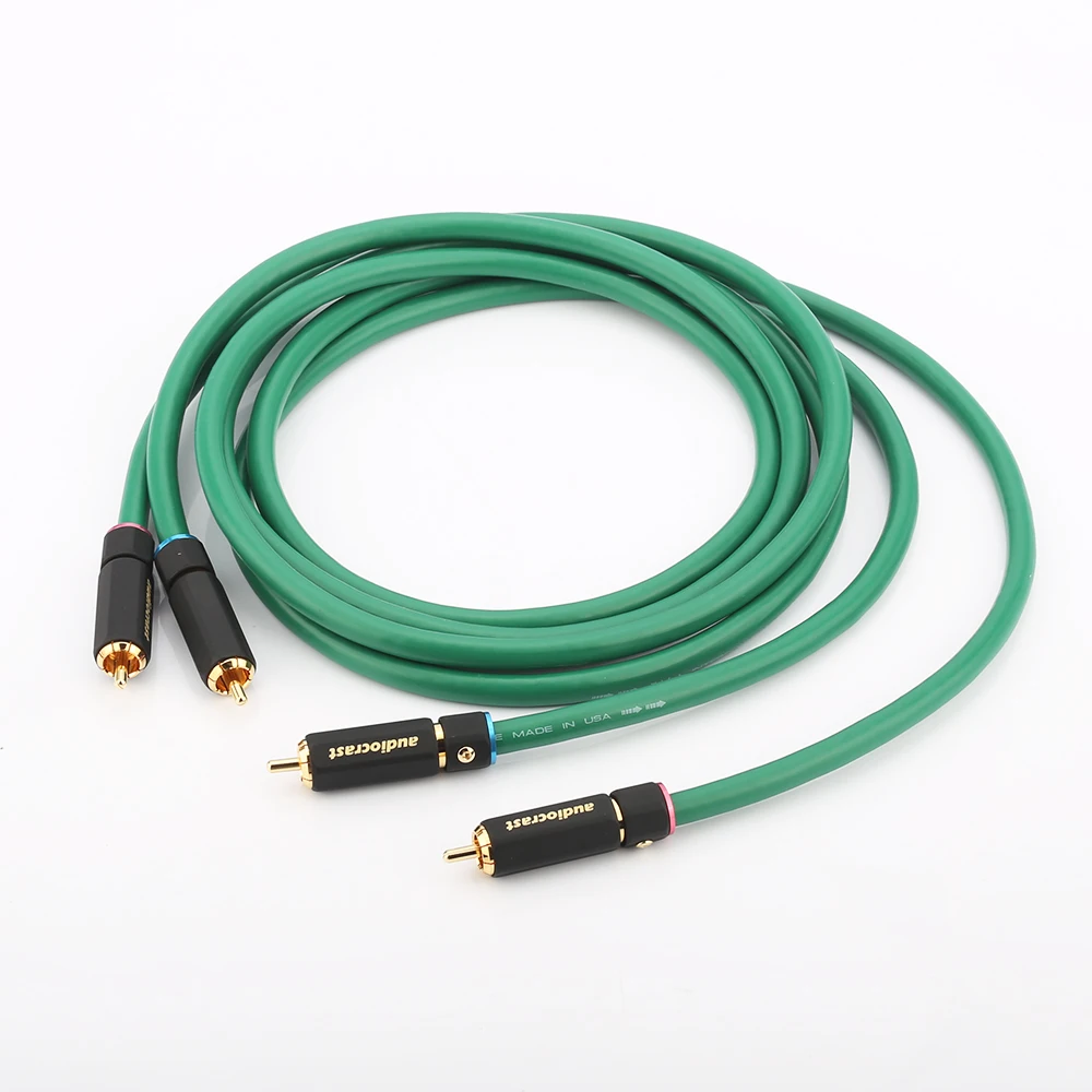 Coppia Hifi Mcintosh 2328 Rca Audio Cable Amplifier Cd Dvd Player Speaker Rca Interconnect Cable 6N Ofc Rca Cable Maschio A Maschio