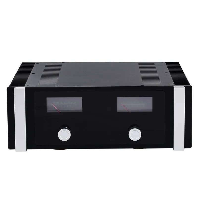 Mcintosh Dual Meter Nero Tutto In Alluminio Classe A Amplificatore Chassis / Amp Enclosure/Case/Scatola Fai Da Te (430*148*350Mm)