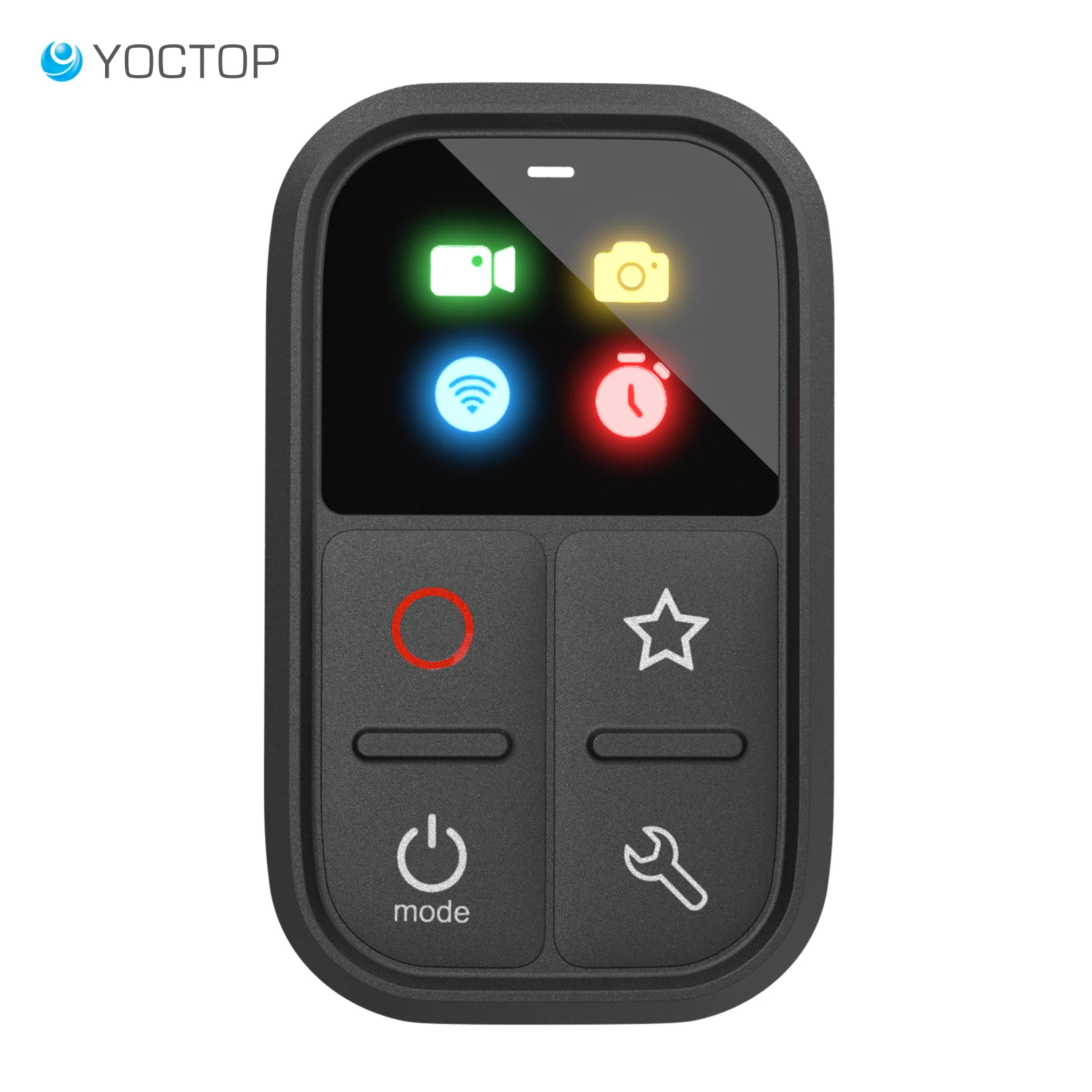 Telecomando Per Gopro Hero12 11 10 9 8 Max Con Montaggio Su Bastone E Polso Yoctop Bluetooth Smart Remote Compatibile Con Hero12 11