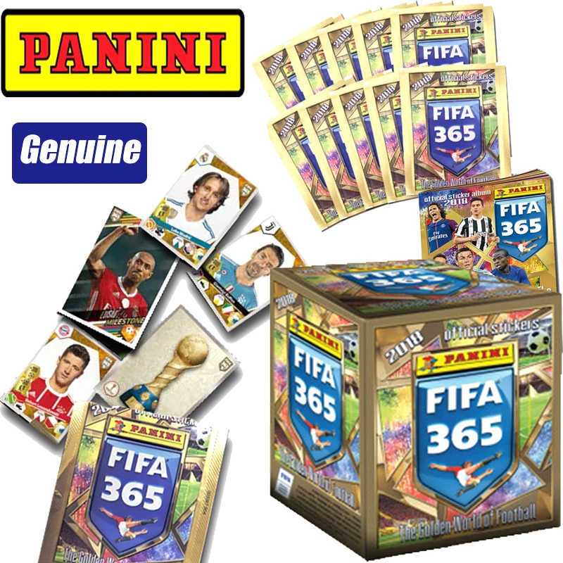 Panini Football League 2018 Fifa 365 Ufficiale Star Collection Sticker Gioco Giocattoli Libro Di Carte; Scatola Intera Regalo Di Compleanno Di Natale
