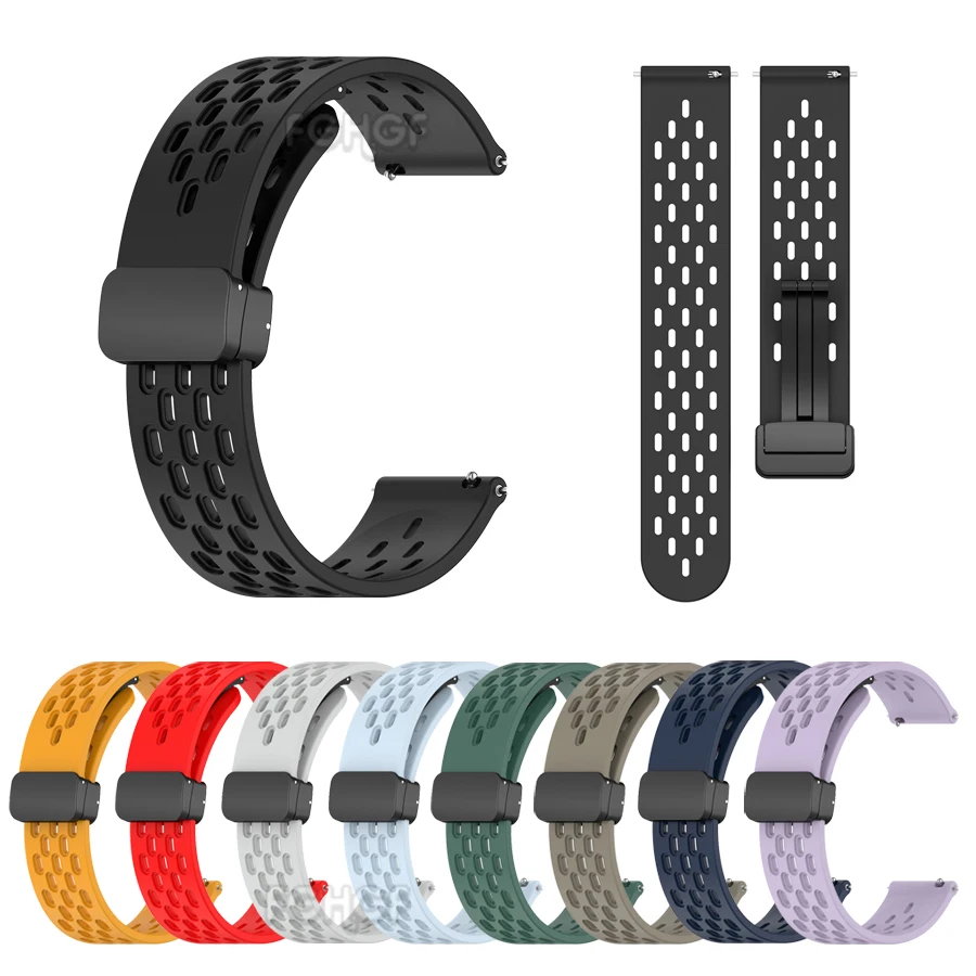 Cinturino In Silicone Per Omega X Swatch Joint Moonswatch Planet Strap Sostituisci Bracciale Con Cinturino Fibbia Magnetica Correa Uomo Donna