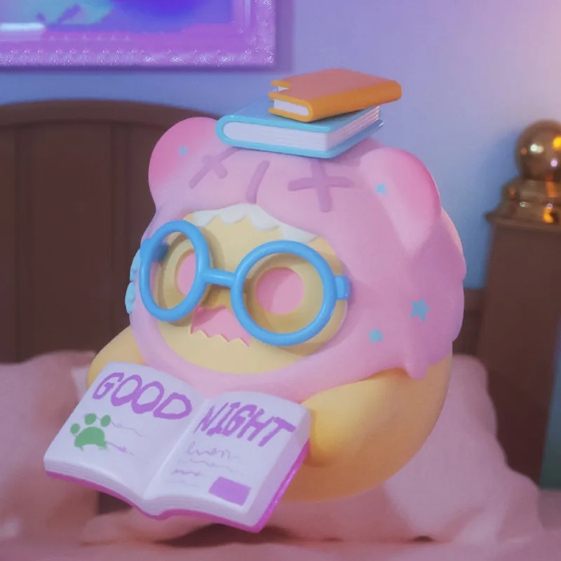 Shinwoo Ghost Bear Sweet Dream Hotel Blind Box Toys Kawaii Anime Action Figure Caixa Caja Sorpresa Mystery Box Bambole Regalo Per Ragazze