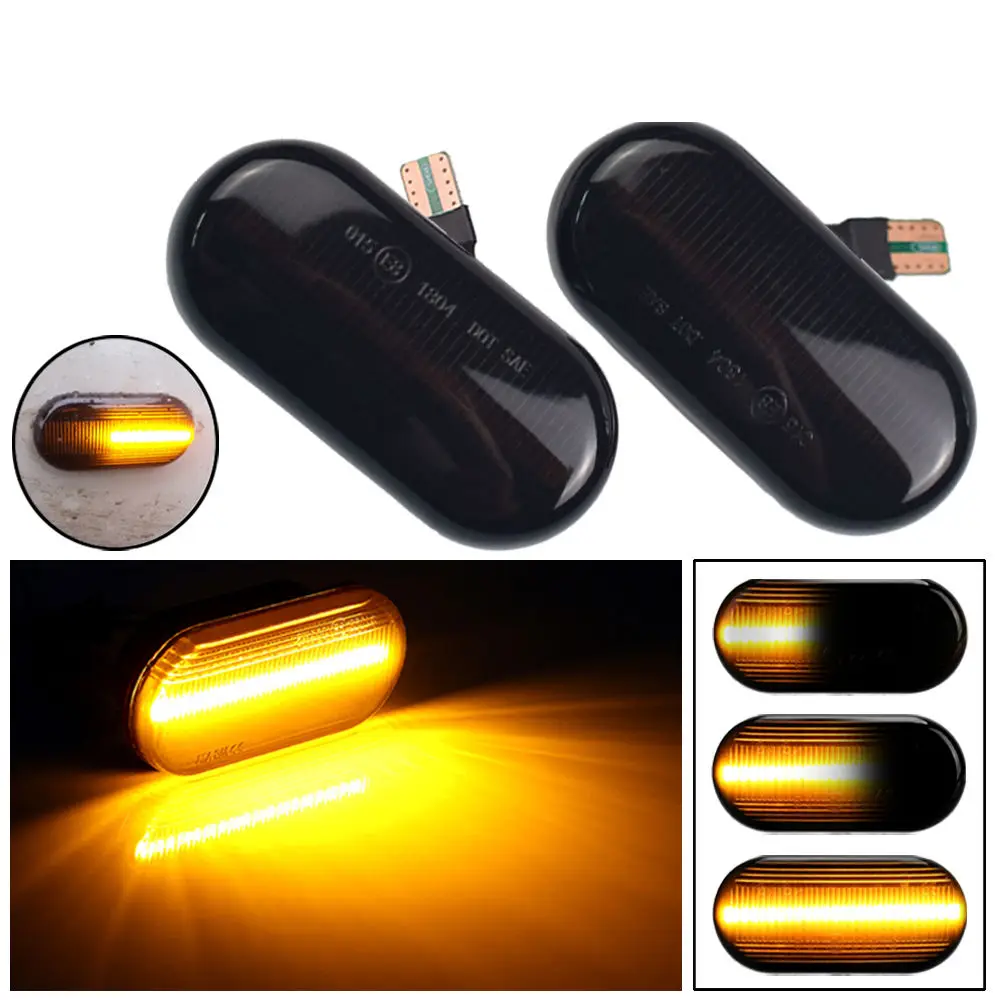 Per Nissan Cube Z11 Camiones Dualis Frontier Fairlady Livina 350Z Np300 Led Dynamic Blinker Side Marker Indicatori Di Direzione Lampada