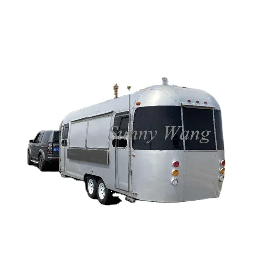 Oem 2023 Nuovo Arrivo Mobile Catering Van Camion Food Truck Dining Trailer Restaurant Cart Food Vending Trailer