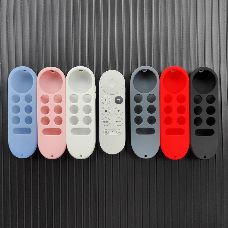 Custodia Morbida In Silicone Per Il 2020 Google Chromecast 4K Snow Remote Cover Protettiva Shell Antiscivolo Per Chromecast Smart Tv Remote