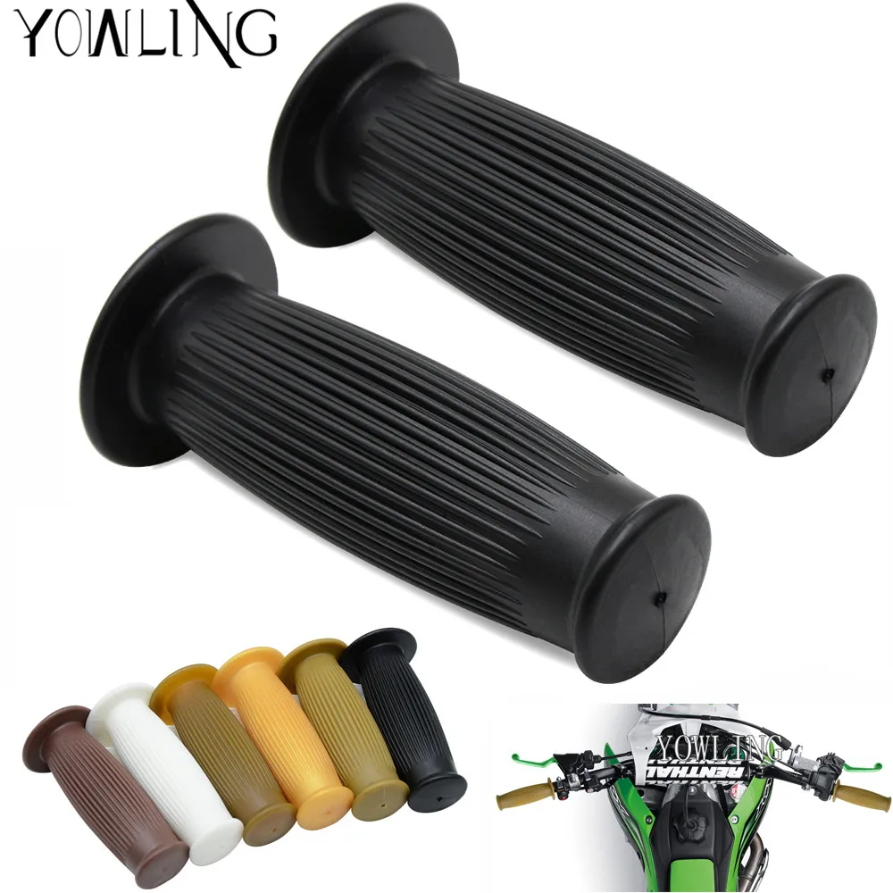 Universal 25Mm 28Mm Motorcycle Vintage Rubber Handlebar Handle Bar Grips Ends For Bmw F800St F 800 St 2006-2015 2014 2013 2012